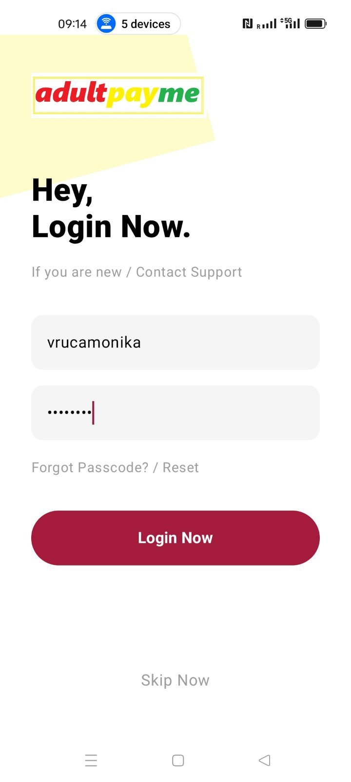 Uvod u AdultPayMe aplikaciju